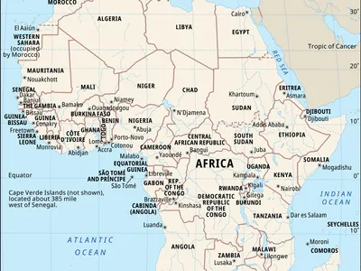 Africa Political Map